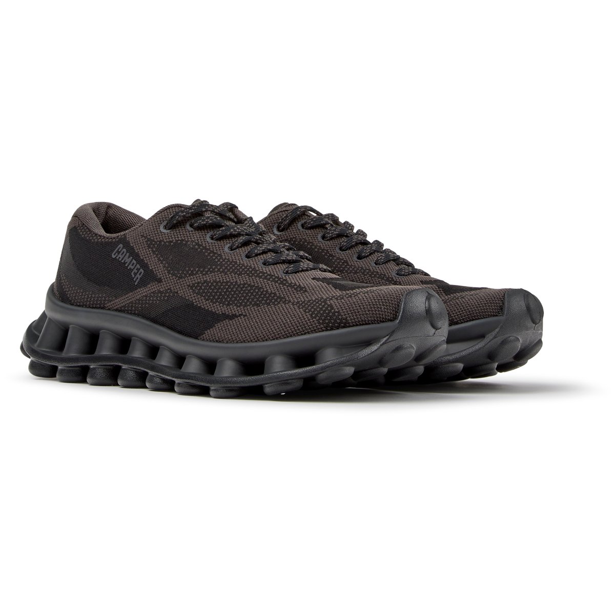 Baskets Pelotissima by Sunnei Technical Textile noir gris 006, CAMPER