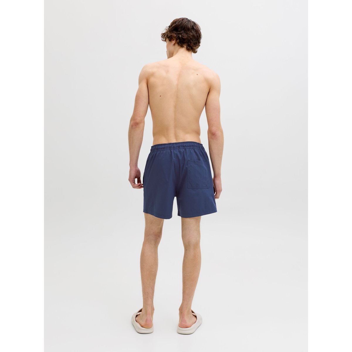 Short de bain avec badge navy blazer, JACK & JONES