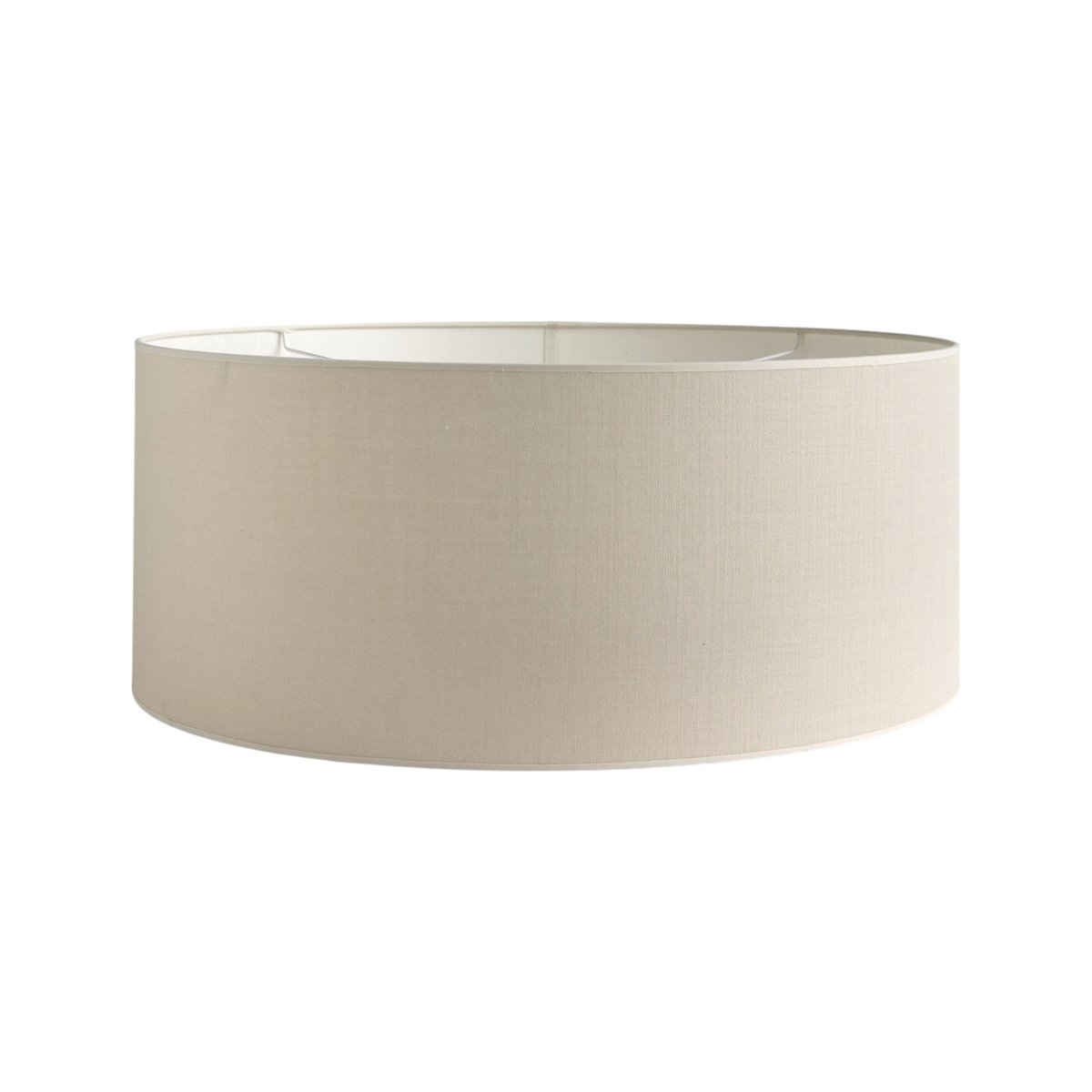 Abat-jour cylindrique coton - RIVAGE lin, CAMIF