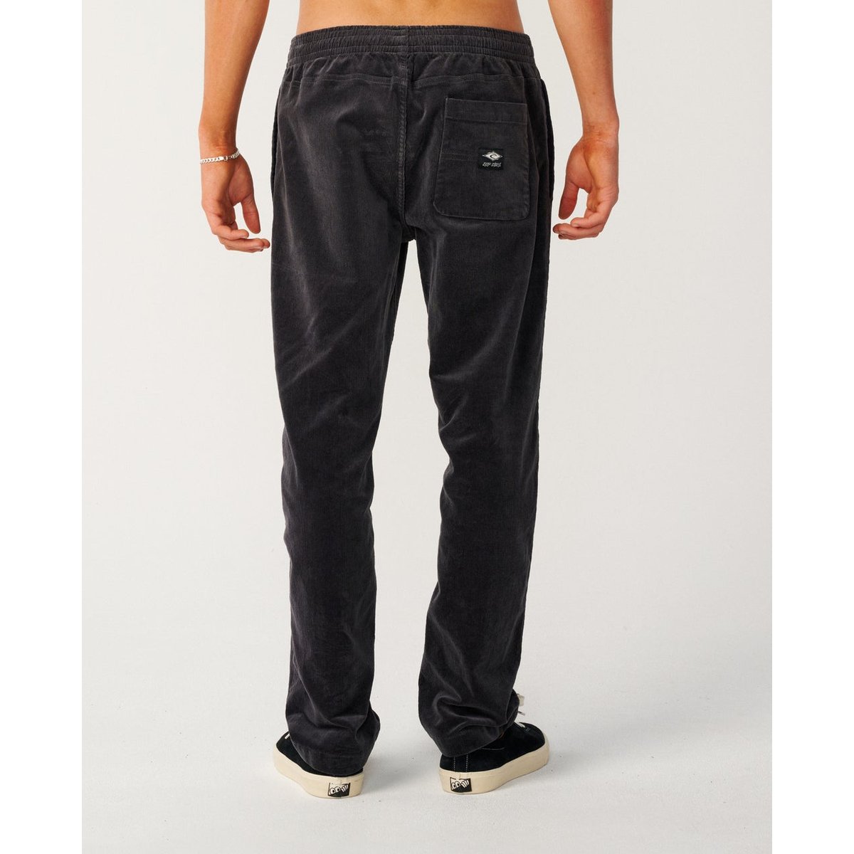 Pantalon en velour CLASSIC SURF BEACH washed black, RIP CURL