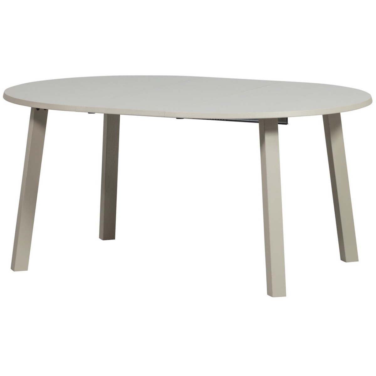 Table ronde extensible en chêne - JANNE perle, WOOOD
