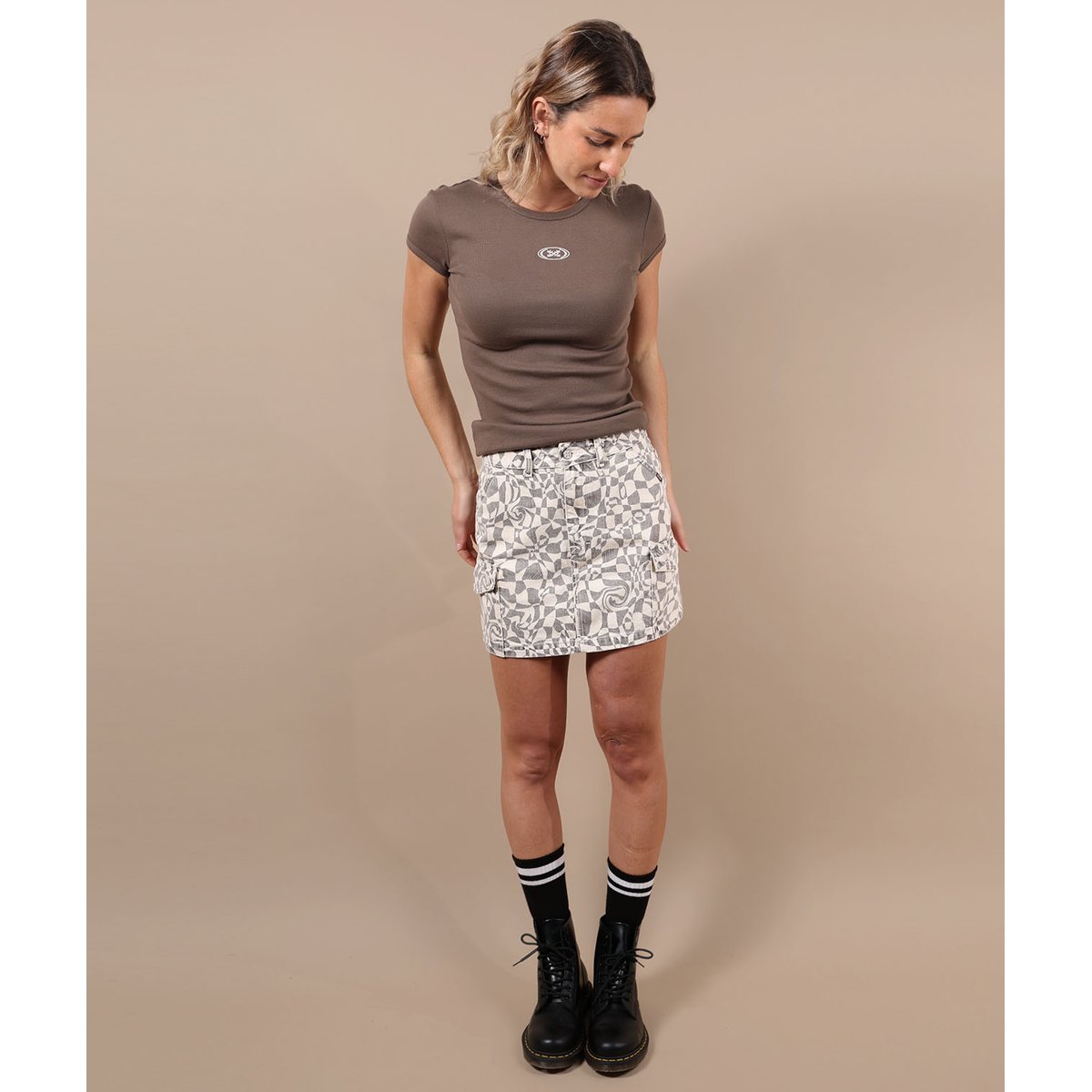 Mini jupe TWIST fudge, OXBOW