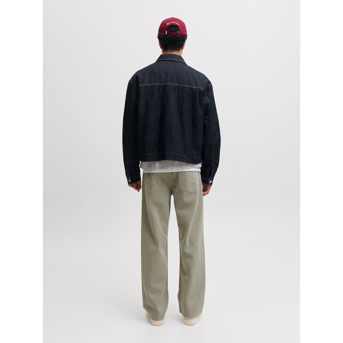 Jean Coupe Droite marron - dusky green, JACK & JONES