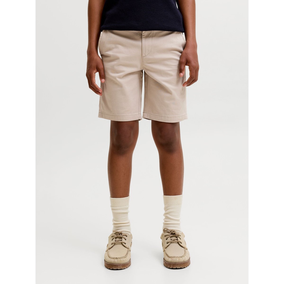 Short Chino oxford tan, JACK & JONES JUNIOR