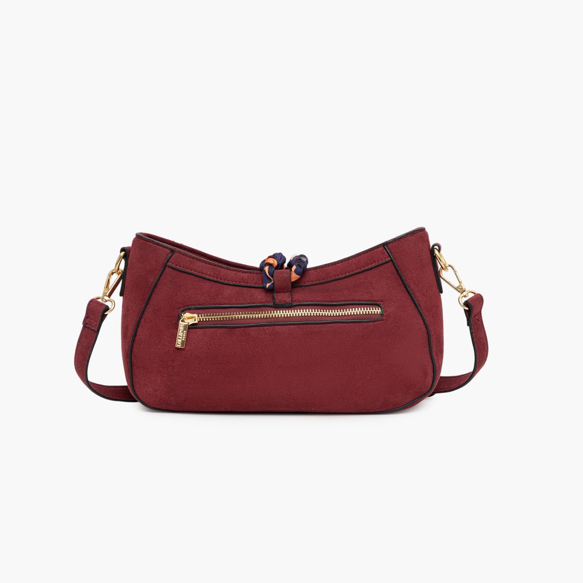 Sac porté épaule Tivaline bordeaux,doré, LOLLIPOPS