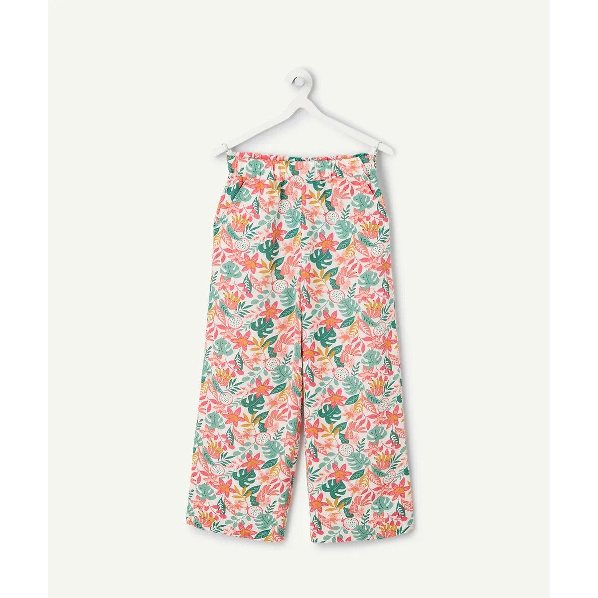 Pantalon léger imprimé imprimé multicolore, TAPE A L'OEIL