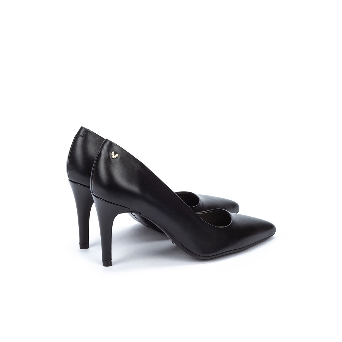 Chaussures à talon cuir Thelma black, MARTINELLI