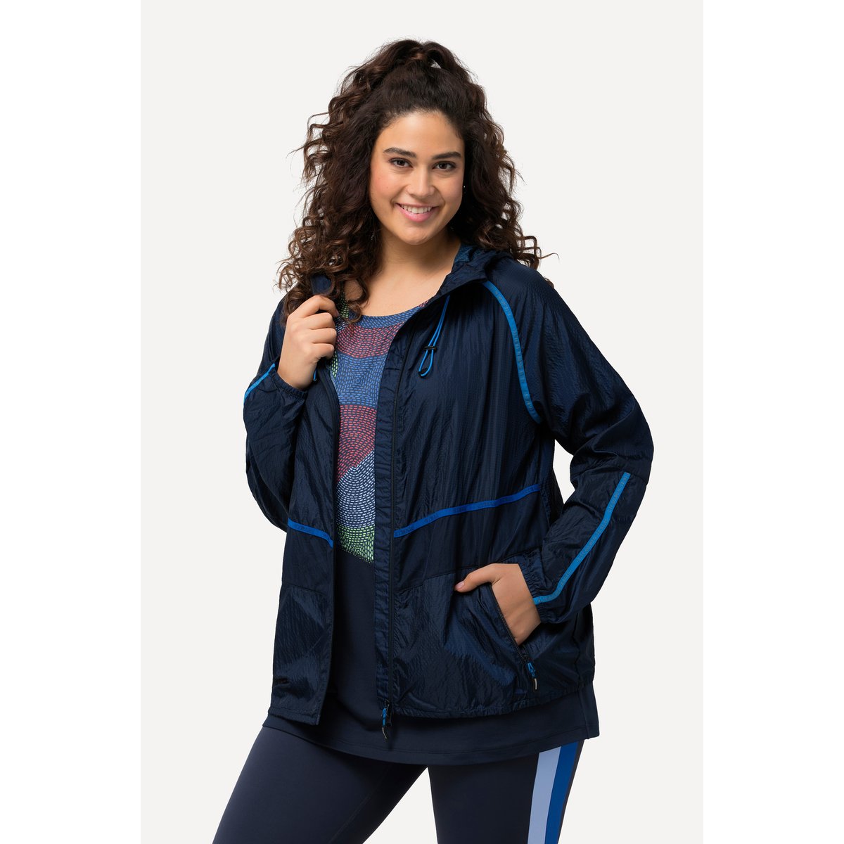 Veste technique déperlante marine, ULLA POPKEN