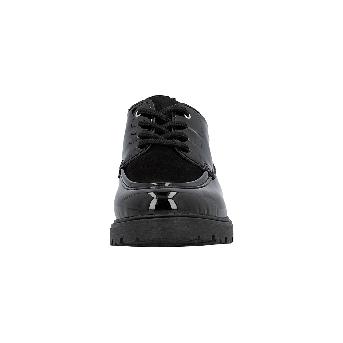 Derbies Cuir Softlack noir, RIEKER