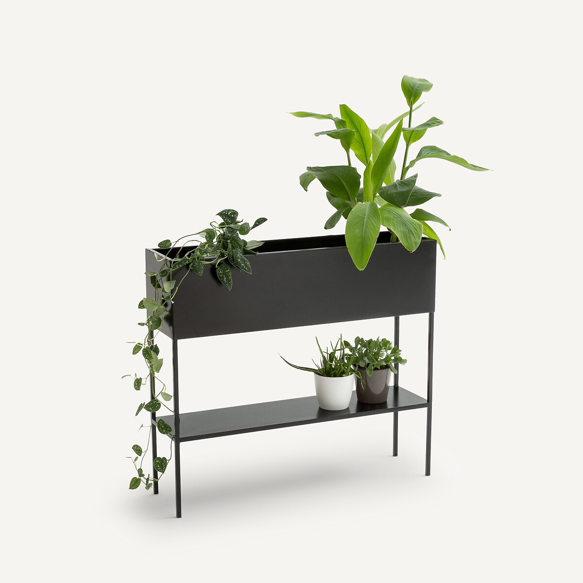 Console planteur en fer, Consuela noir mat, AM.PM
