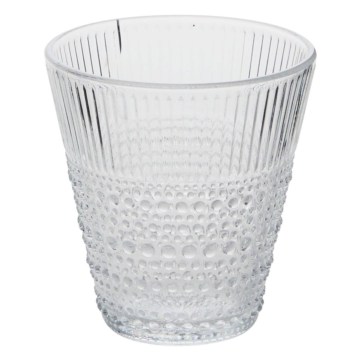 Lot de 6 gobelets JOA transparent, ATMOSPHERA