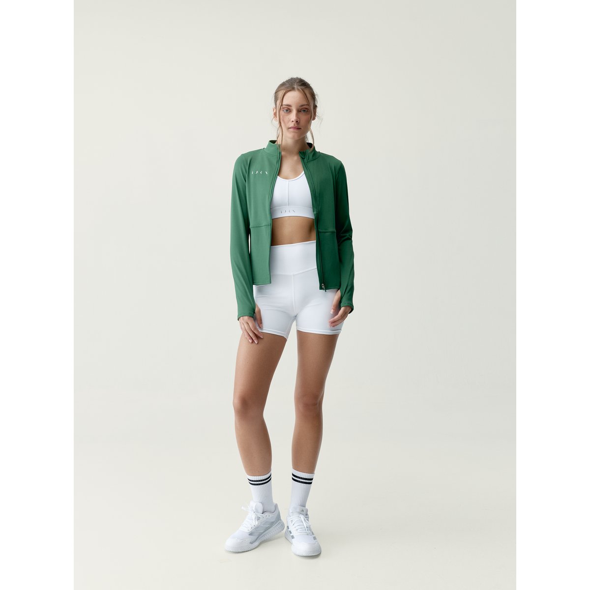 Veste de sport femme Ivet Avec poches séchage rapide vert prairie, BORN