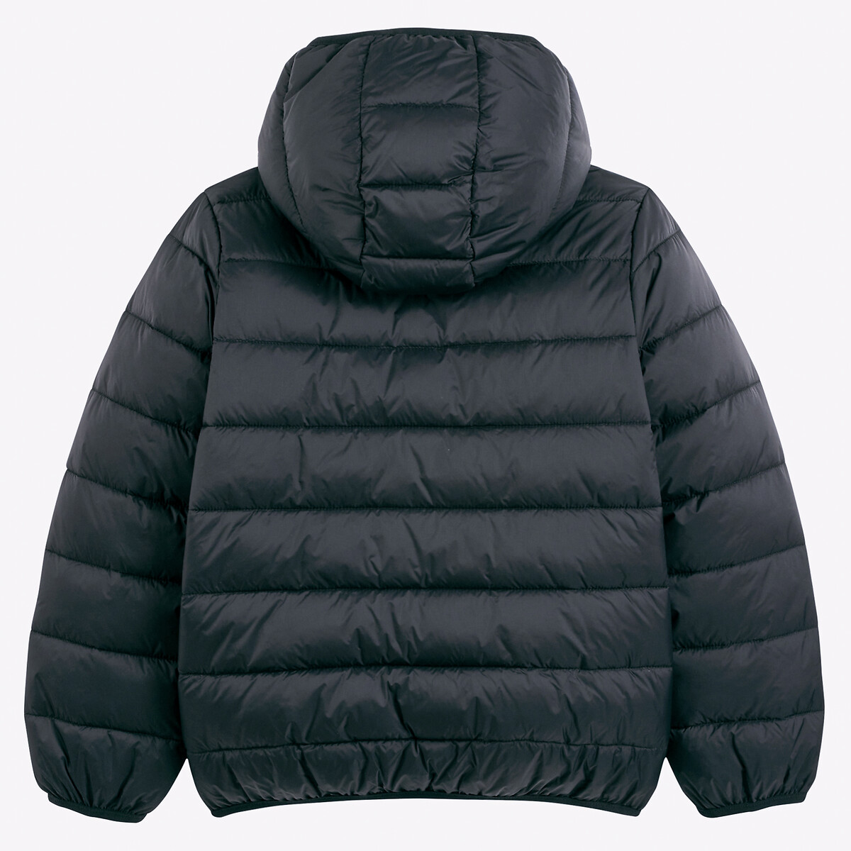 Doudoune légère à capuche  noir, LA REDOUTE COLLECTIONS