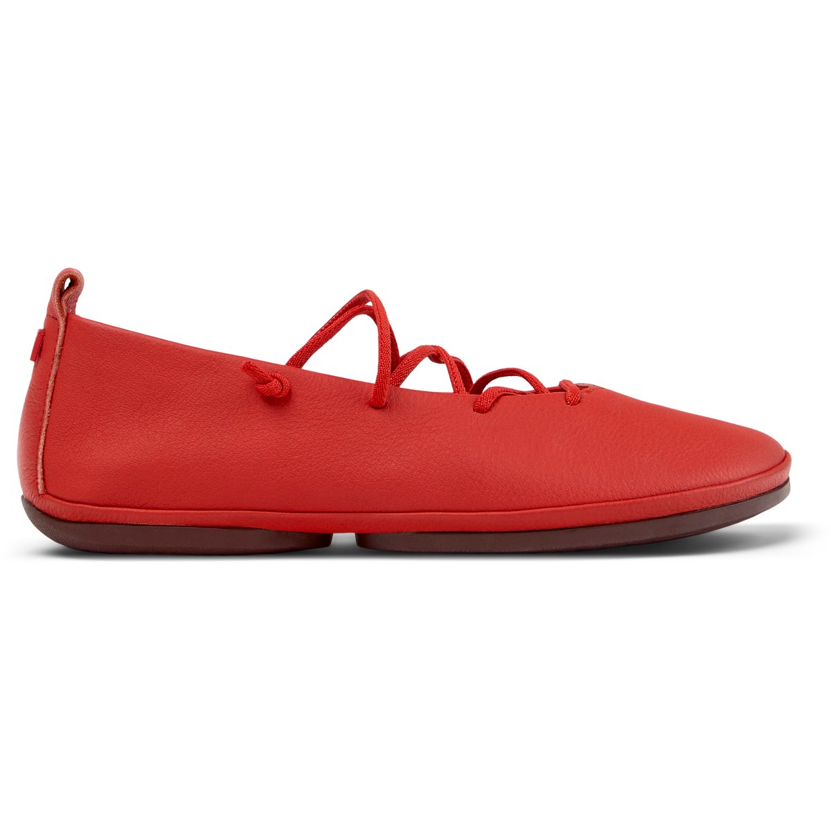Ballerines Right Nina Smooth Leather bourgogne 008, CAMPER