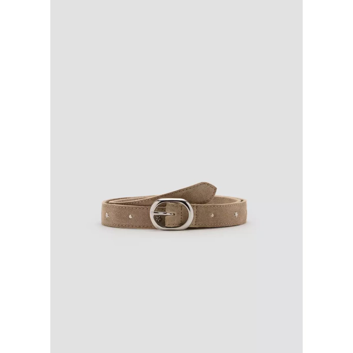 Ceinture cuir étoiles sable, MANGO KIDS