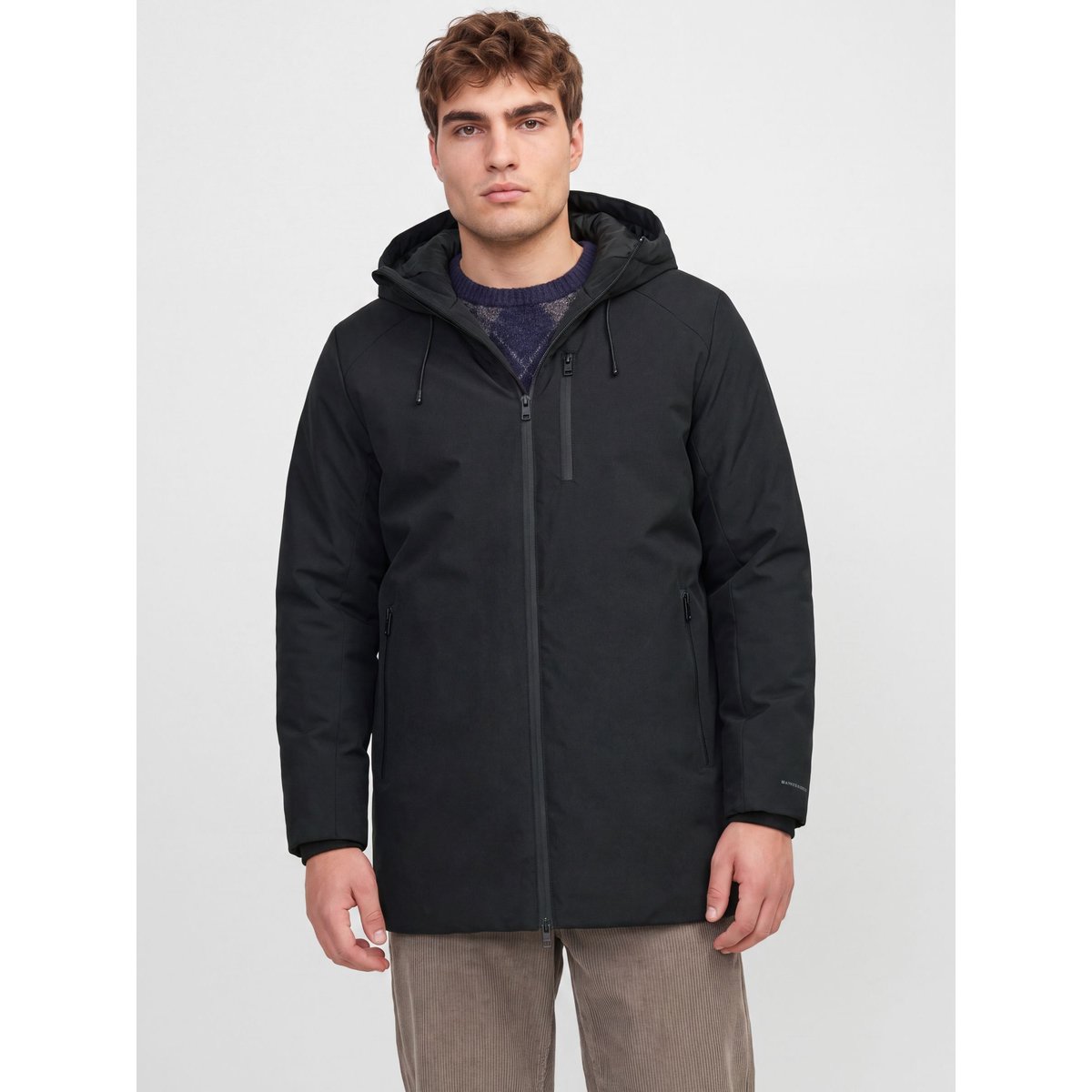 Parka noire - black, JACK & JONES
