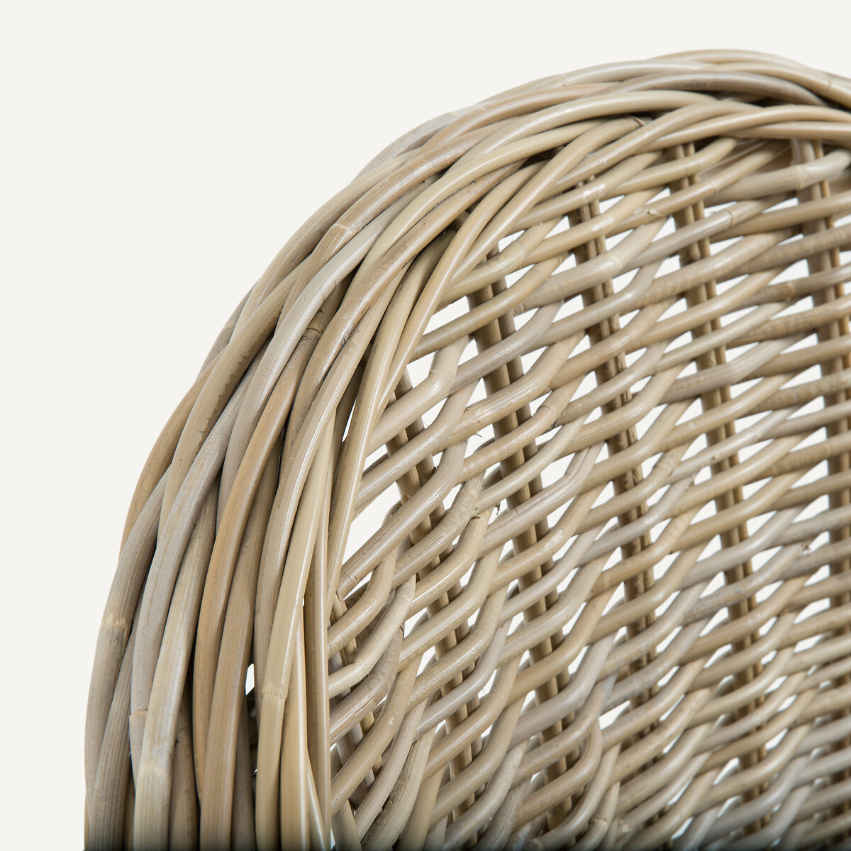 Fauteuil de jardin en fibres tressées, ELMER naturel, AM.PM