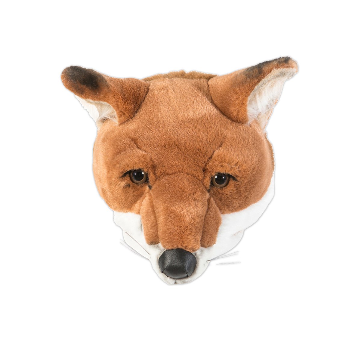 Trophée peluche Louis RENARD brun-rouille, WILD AND SOFT