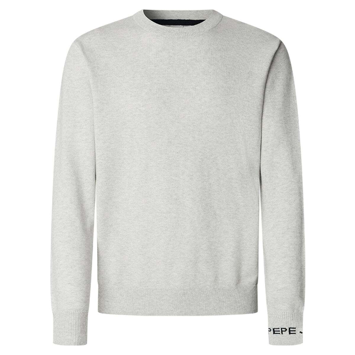 Pull col rond André gris clair chine, PEPE JEANS
