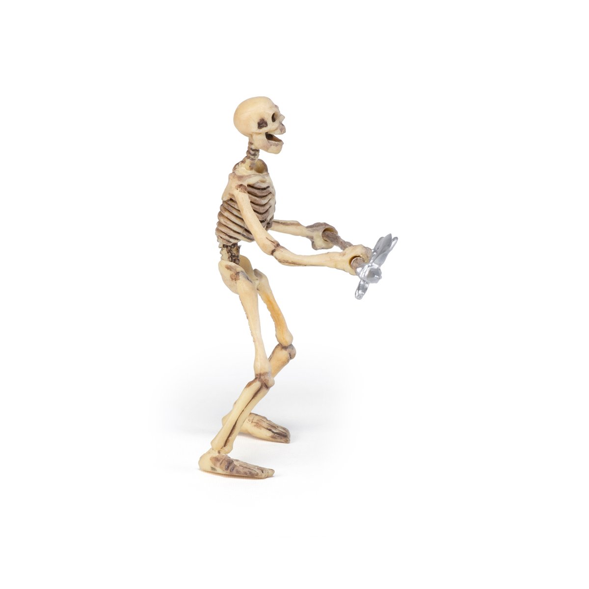 Figurine Squelette phosphorescent blanc, PAPO