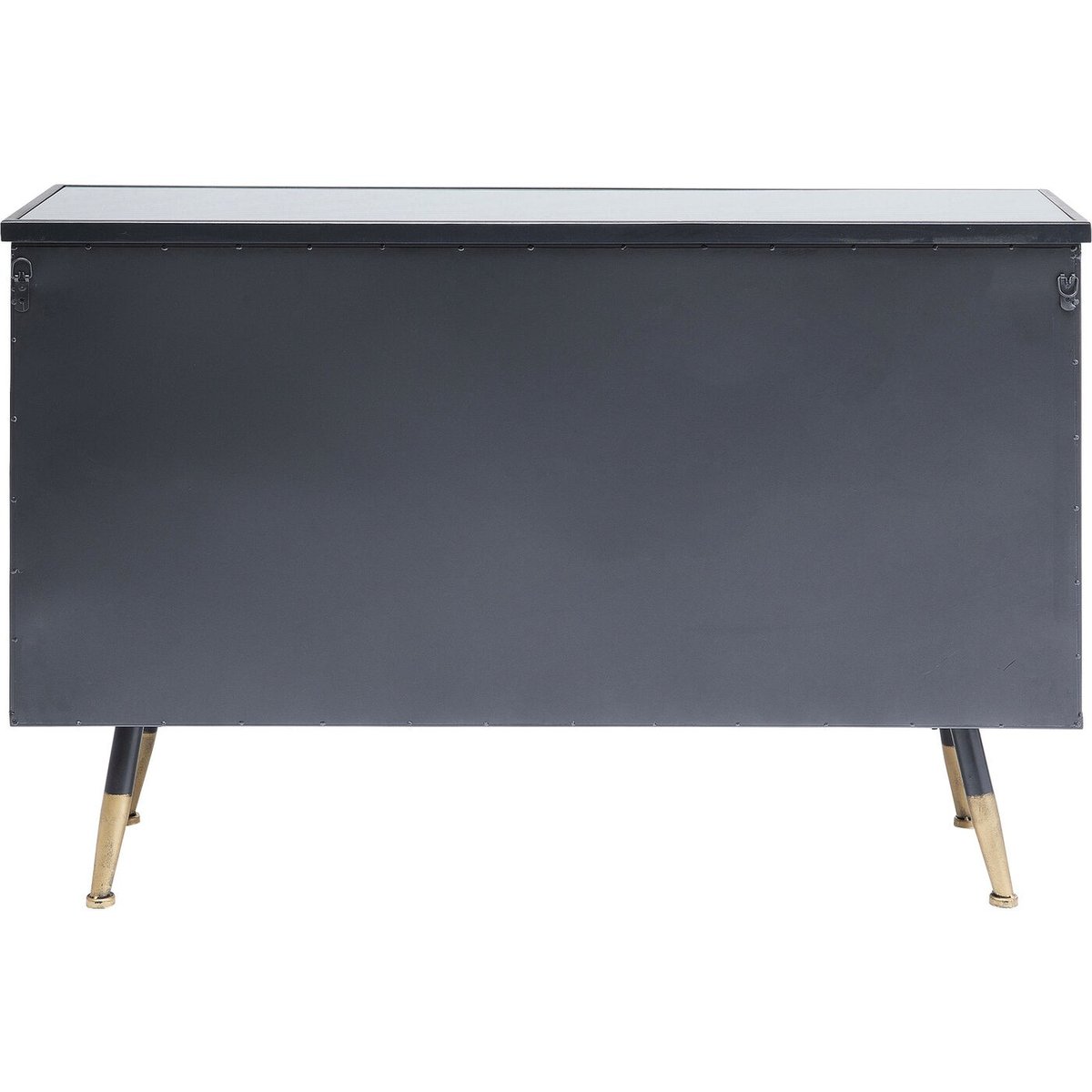 Buffet industriel 4 portes, LA GOMERA noir, KARE DESIGN