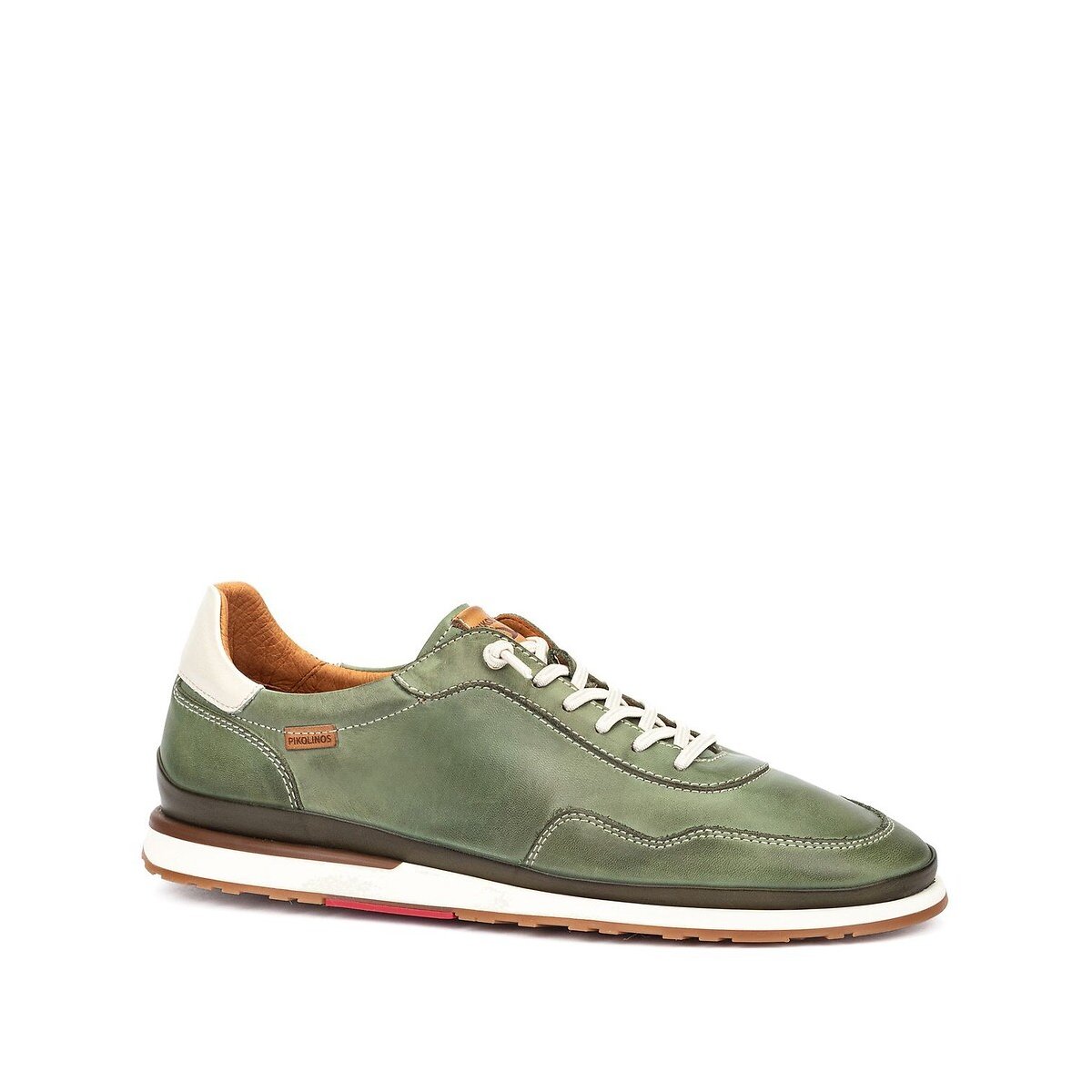 Sneakers aus Leder, DENIA grün, PIKOLINOS