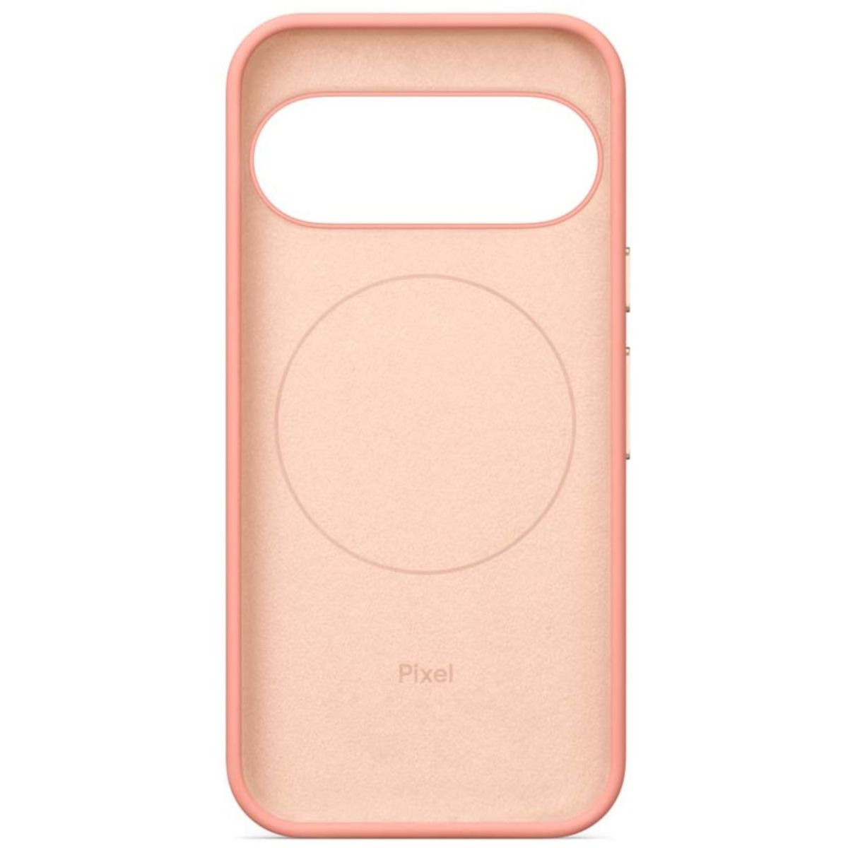 Coque Pixel 11 Pro Rose Peche couleur unique, GOOGLE