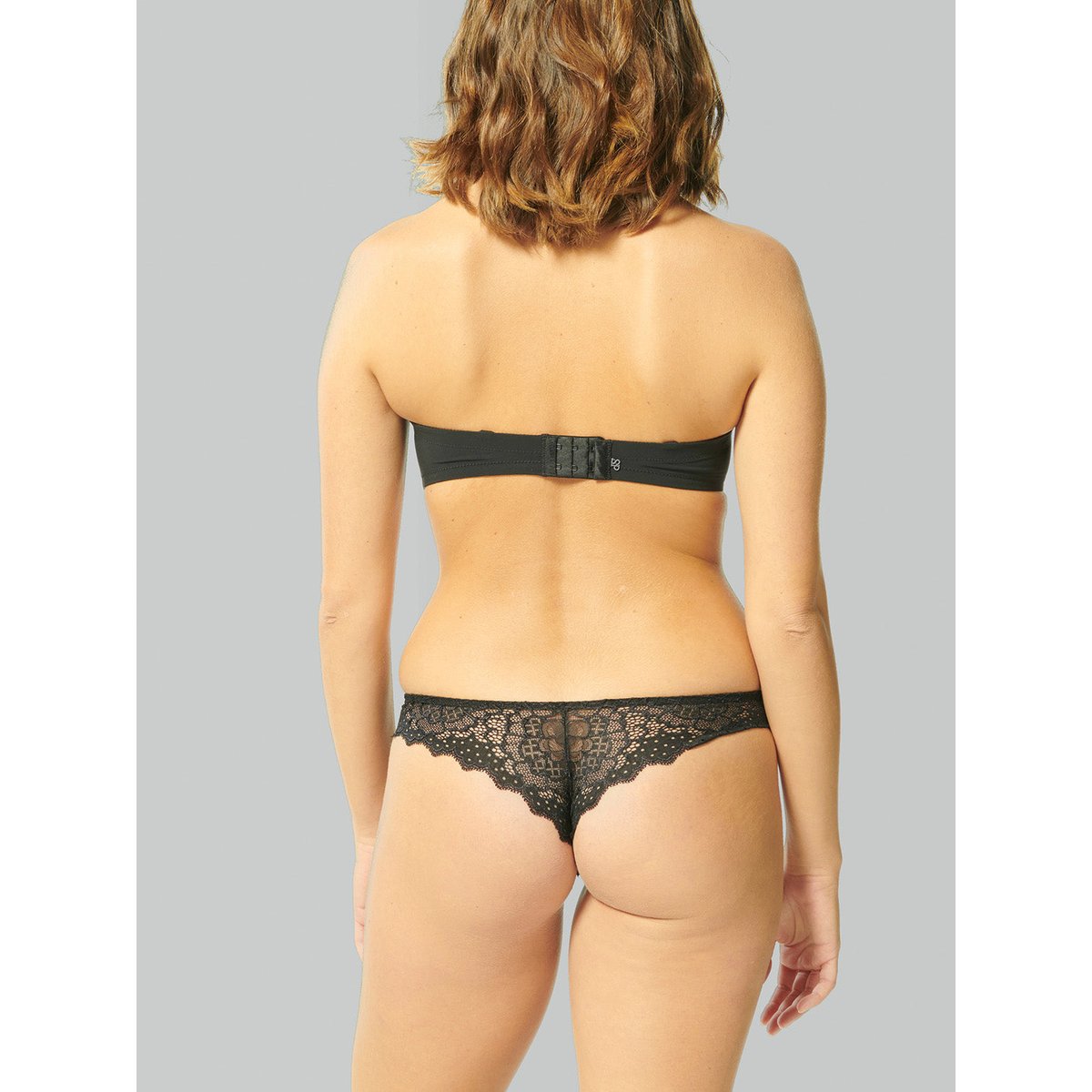 Soutien-gorge sans bretelles en Spacer 3D, CARESSE noir, SIMONE PERELE