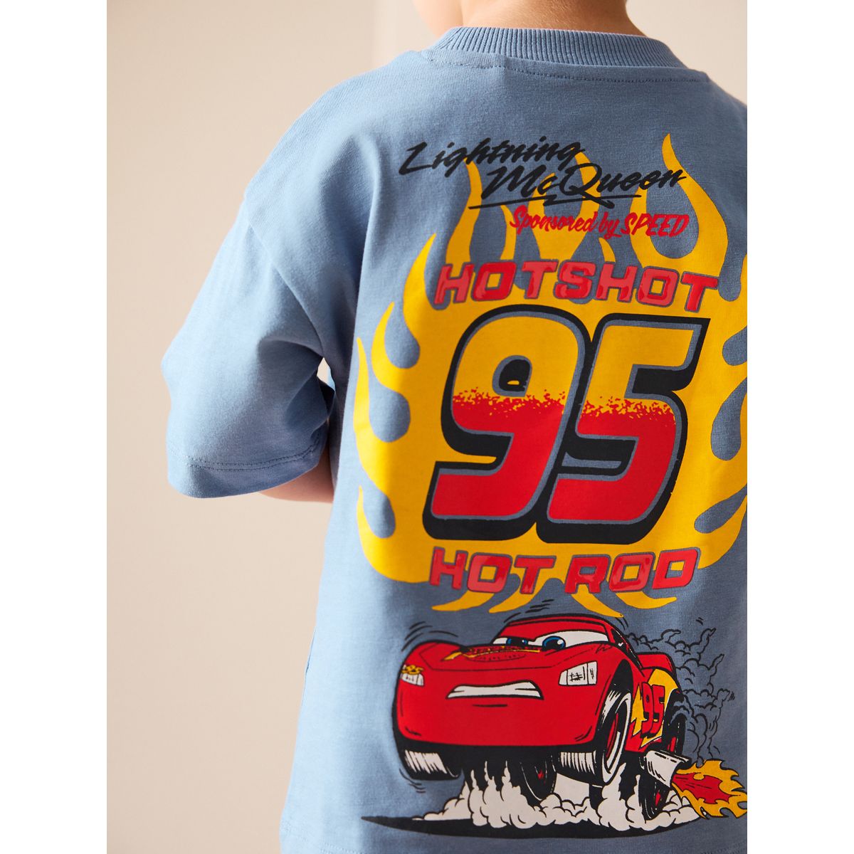T-shirt à manches courtes disney cars bleu, NEXT
