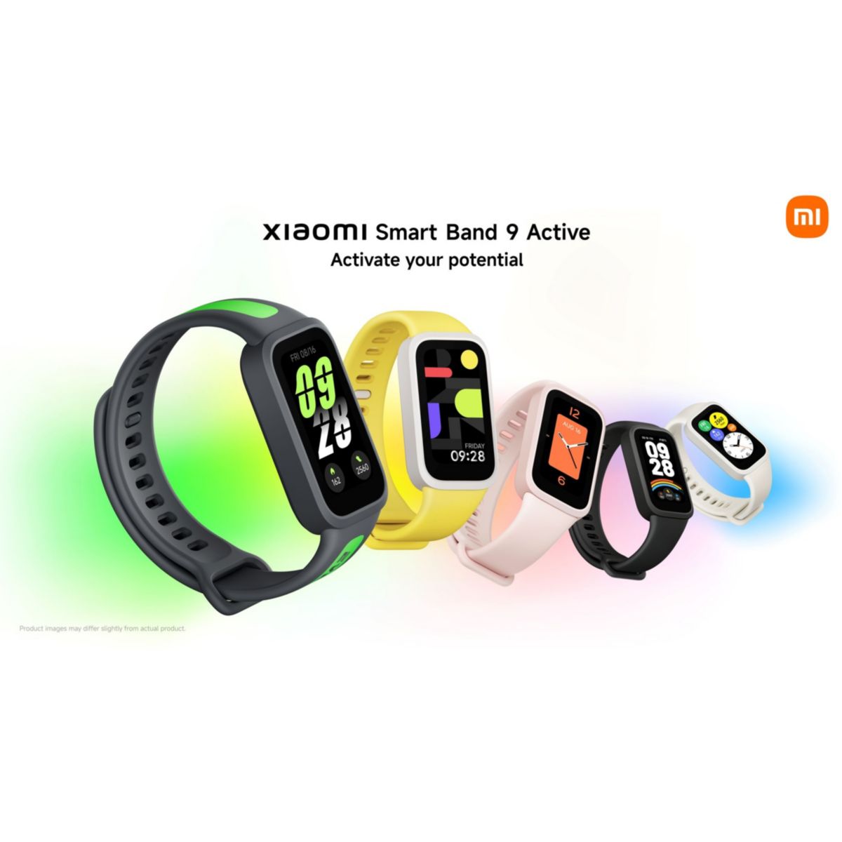 Montre connectée Mi Smart Band 9 Active Noir noir, XIAOMI