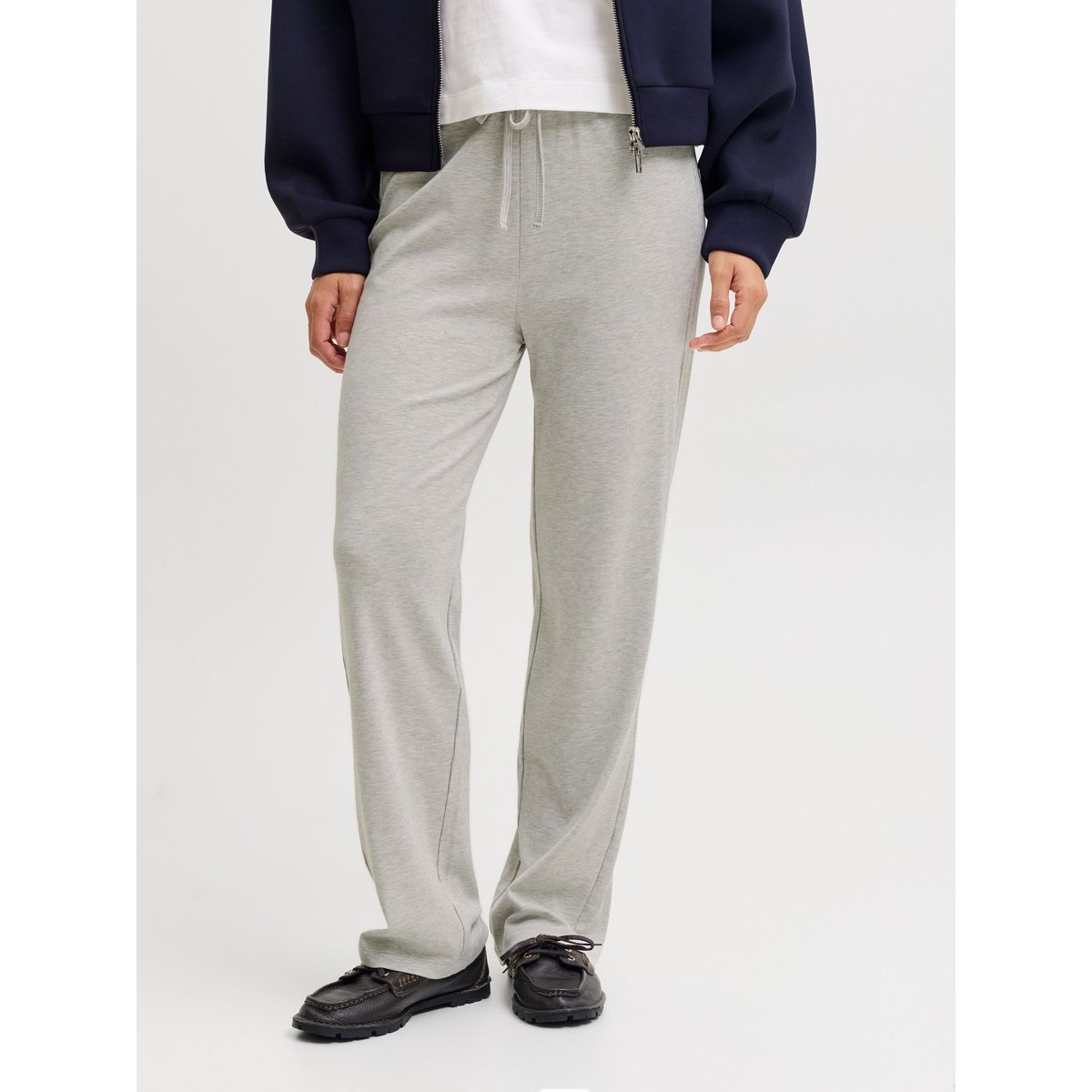 Pantalon Détente grise - light grey melange, JJXX