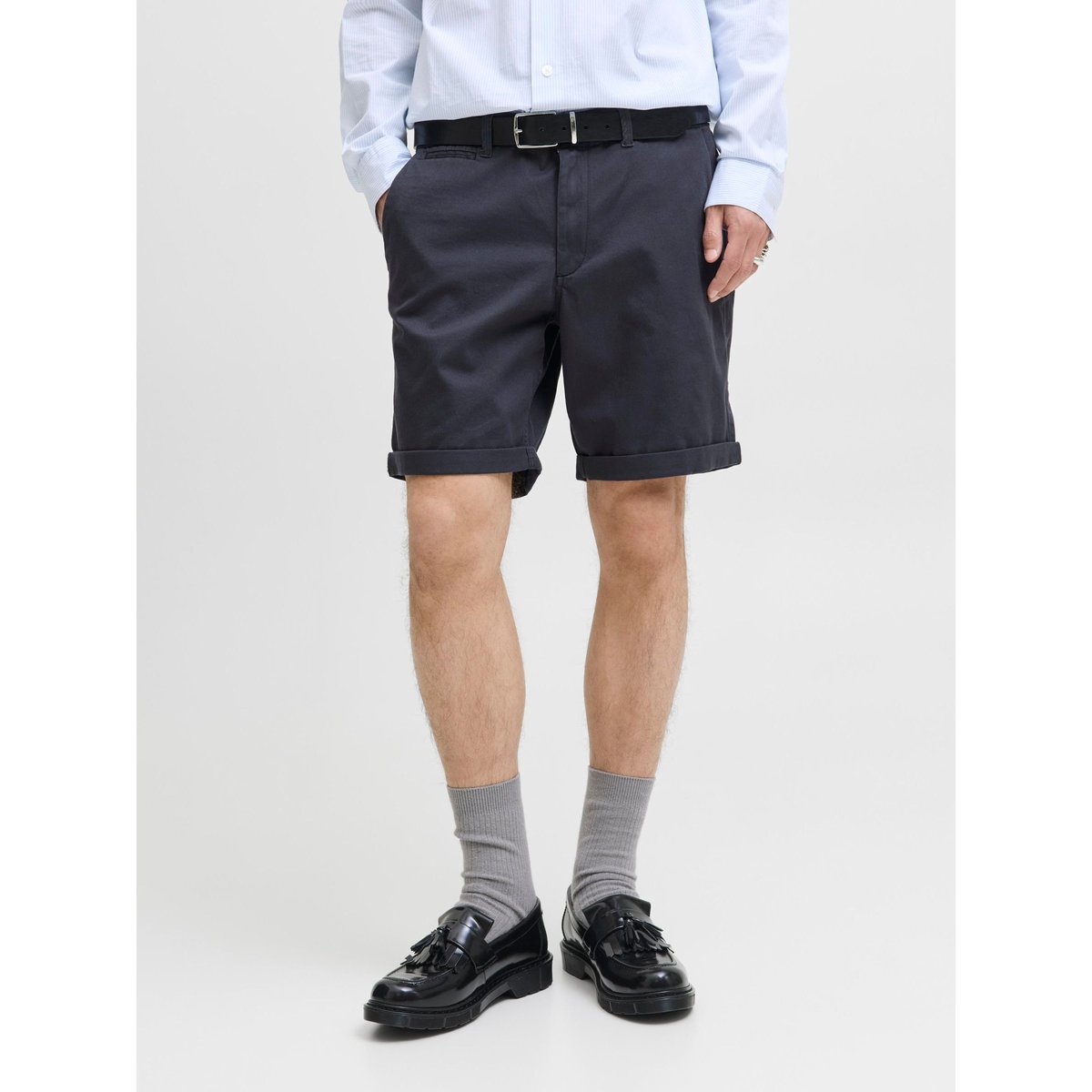 Short Chino navy blazer, JACK & JONES