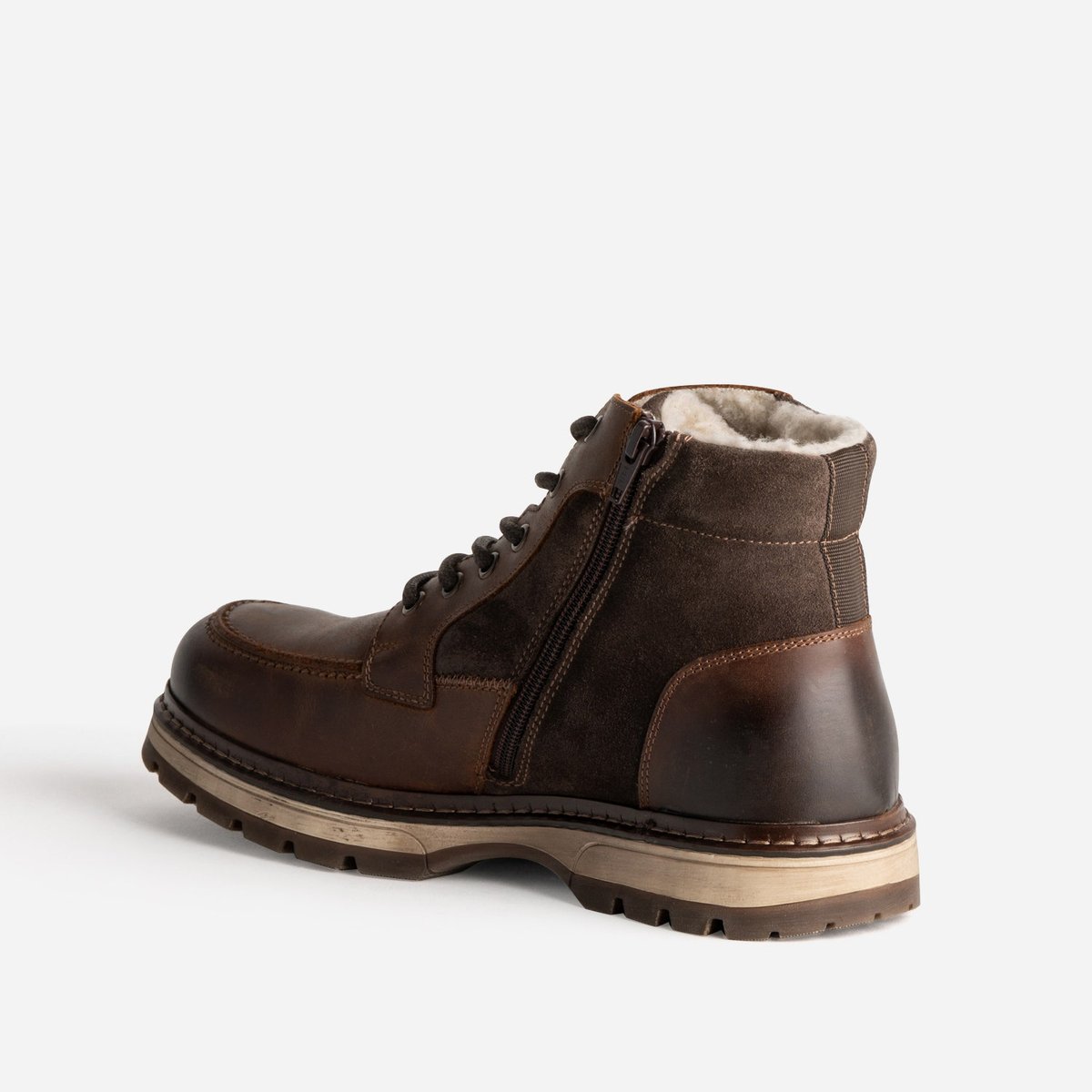 Boots en cuir LOUNESS cognac, ERAM