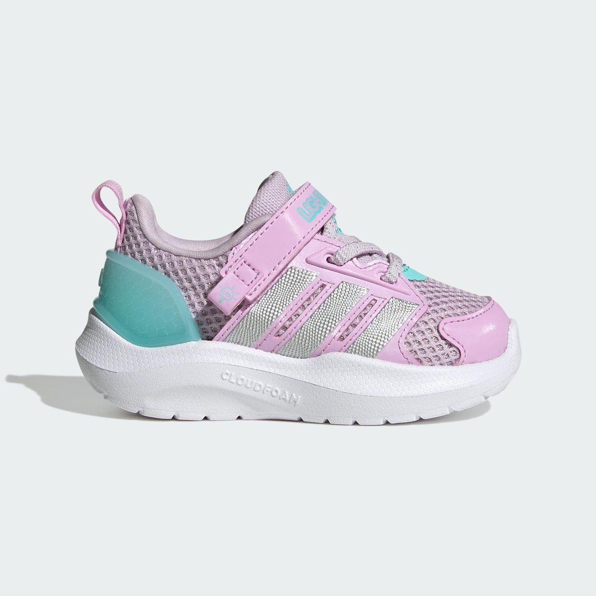 Chaussure Lightorama Runner Bébés Chaussure Lightorama Runner Bébés ice lavender / silver metallic / flash aqua, ADIDAS SPORTSWEAR