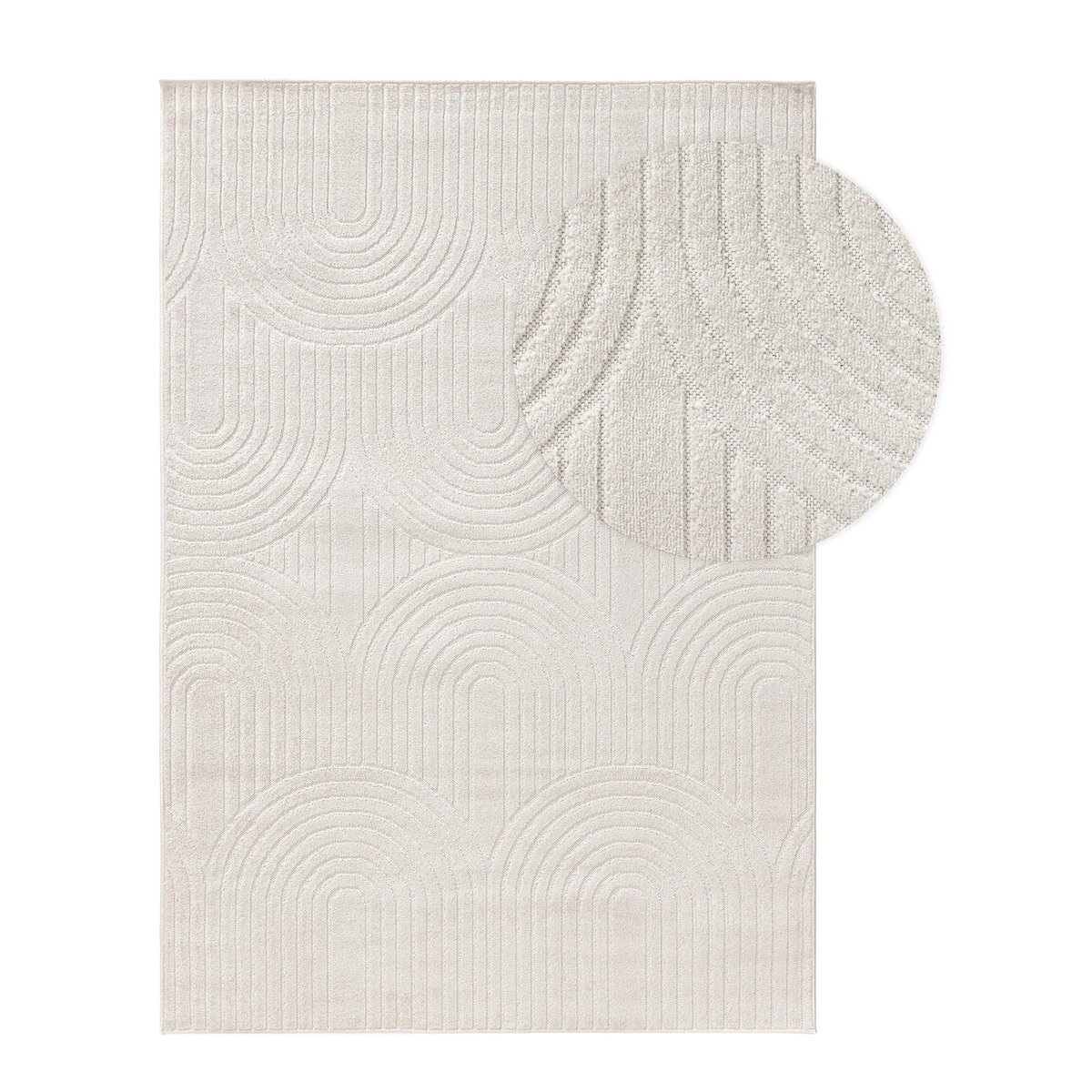 Tapis d'extérieur & intérieur MARS crème, BENUTA 