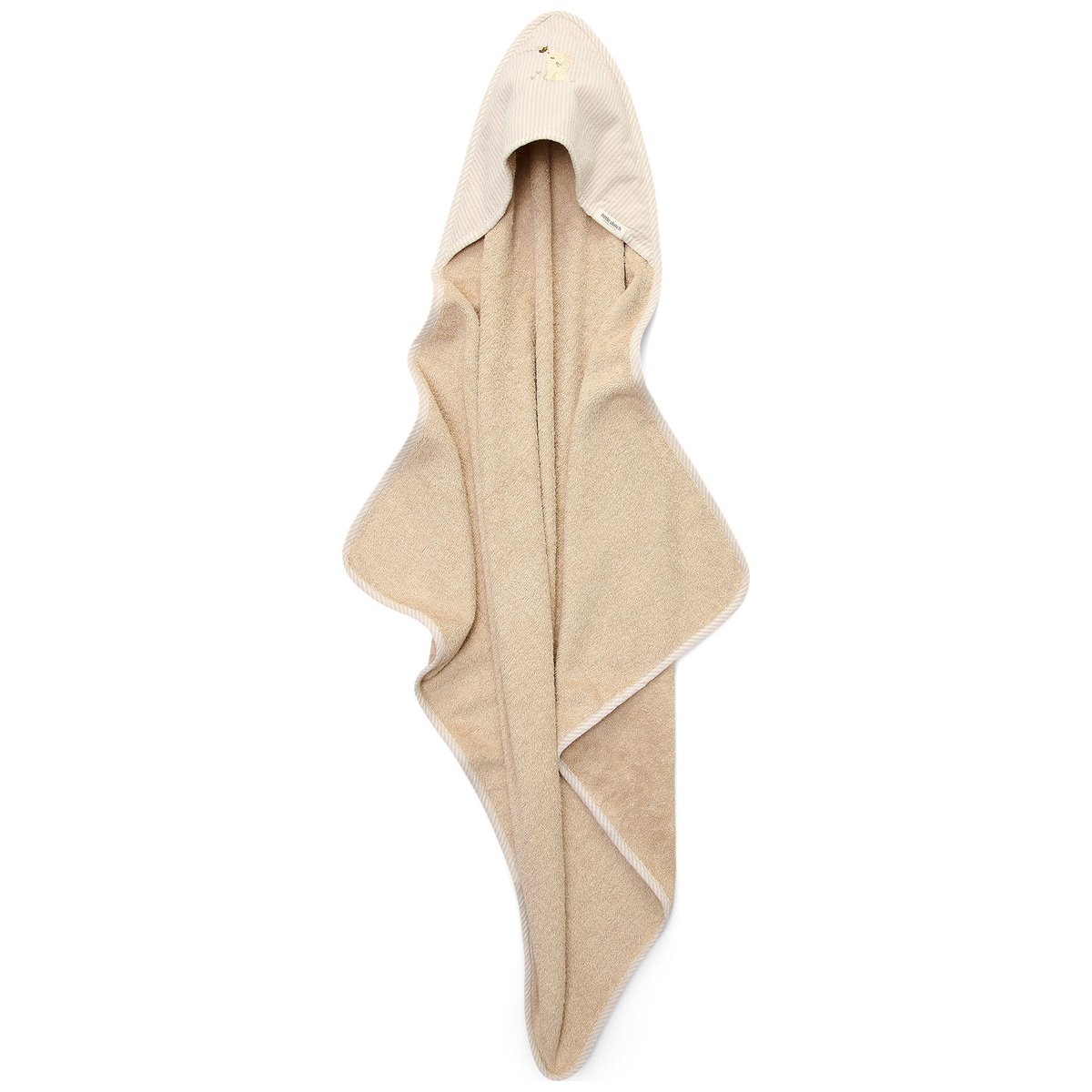 Cape de bain blanc, beige, LITTLE DUTCH