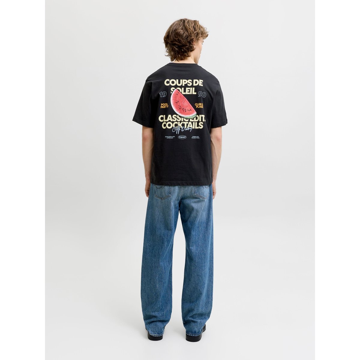 T-Shirt black 1, JACK & JONES