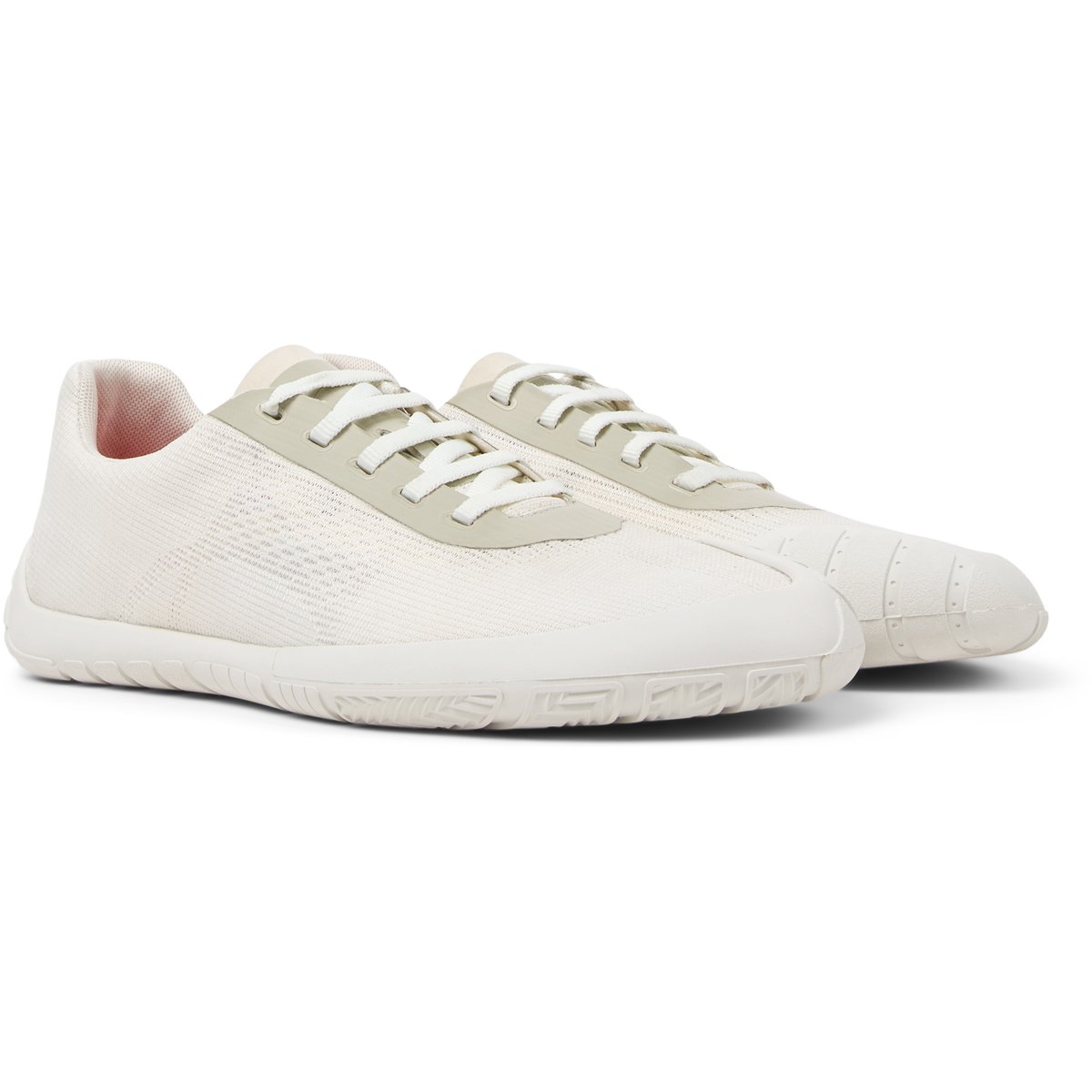 Baskets Cuir PEU PATH+ blanc naturel, CAMPER