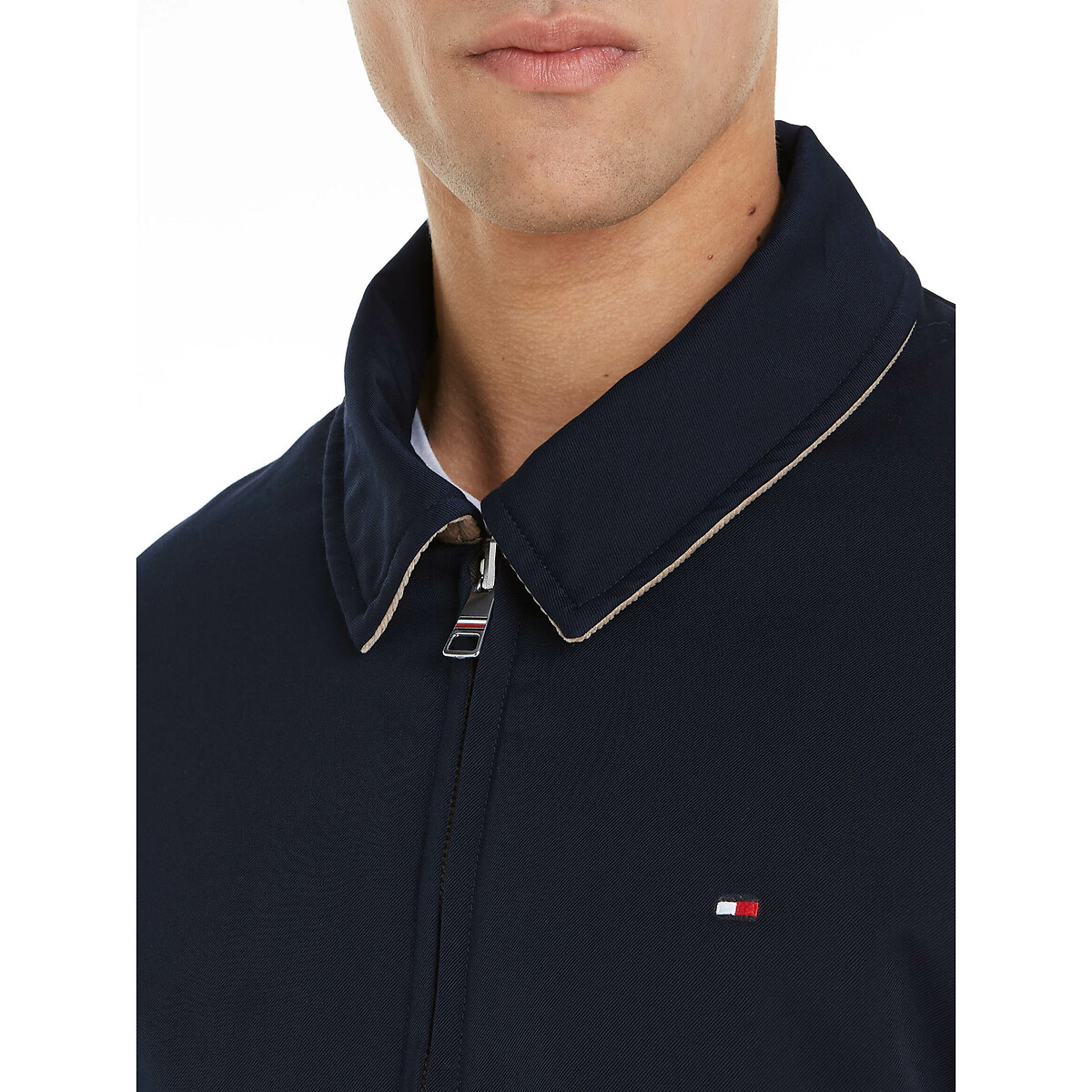 Corduroy Reversible Jacket with Pockets navy blue, TOMMY HILFIGER