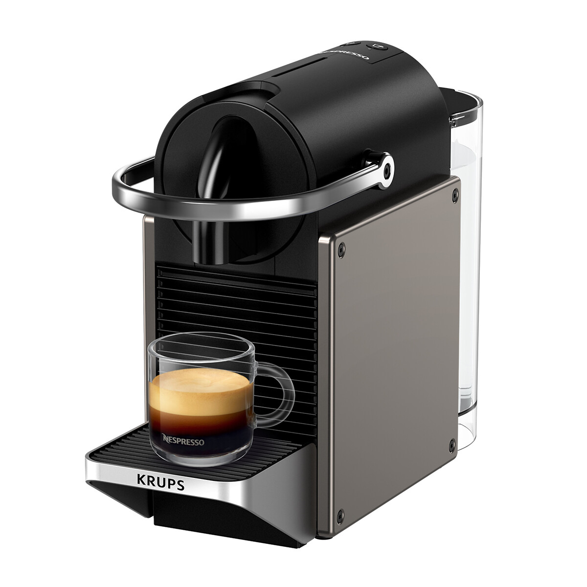 Machine à café Nespresso Pixie YY5290FD titane, KRUPS