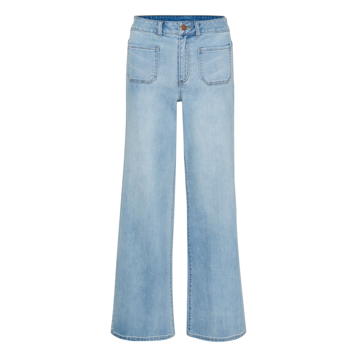 Jeans bleu light blue washed denim, KAFFE