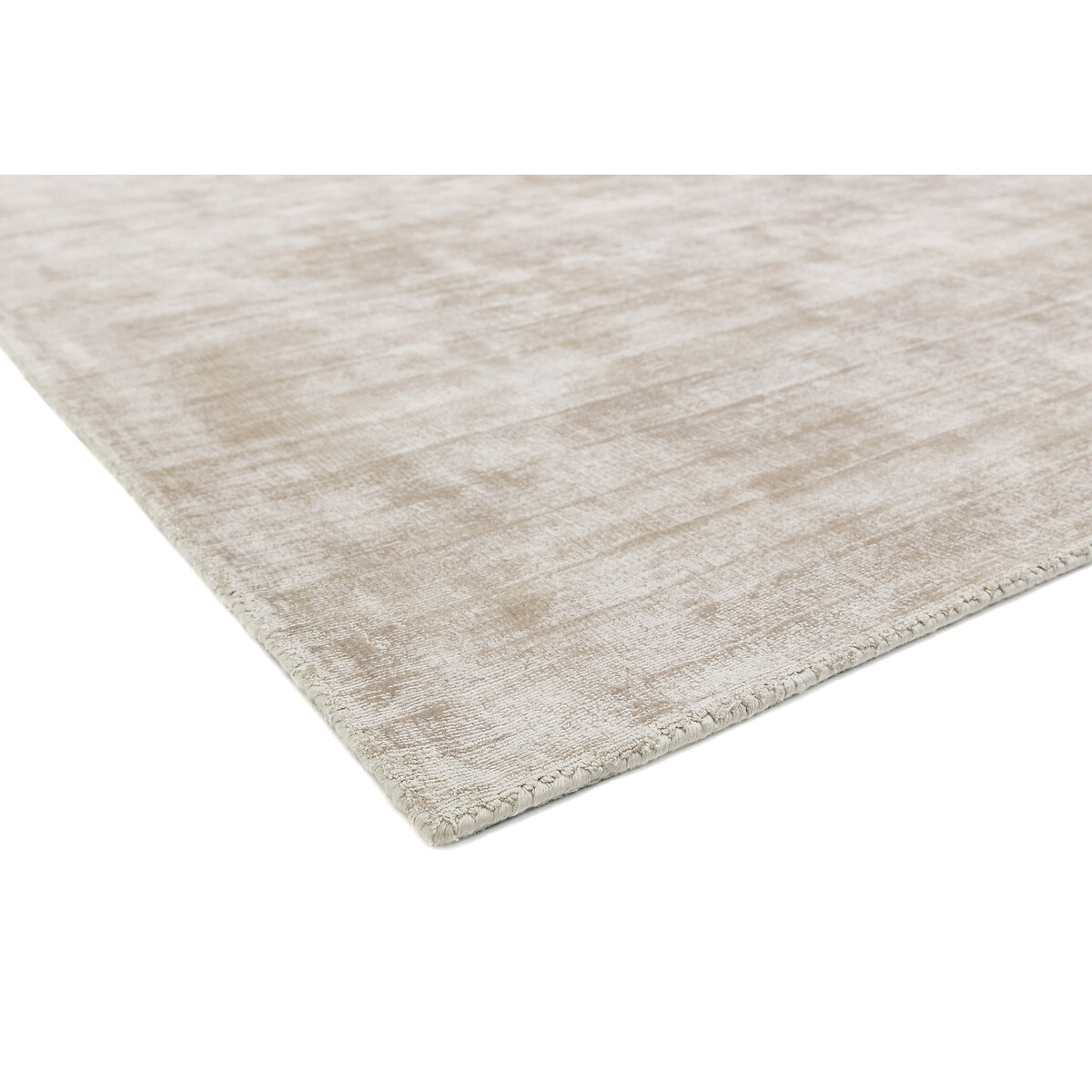 Distressed Hand Woven Viscose Rug natural, ÉDITÉ