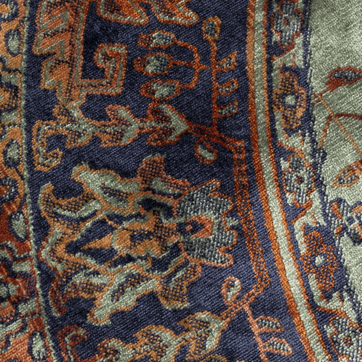 Tapis Contemporain de forme Ronde- RAZ I rouge, DRAWER