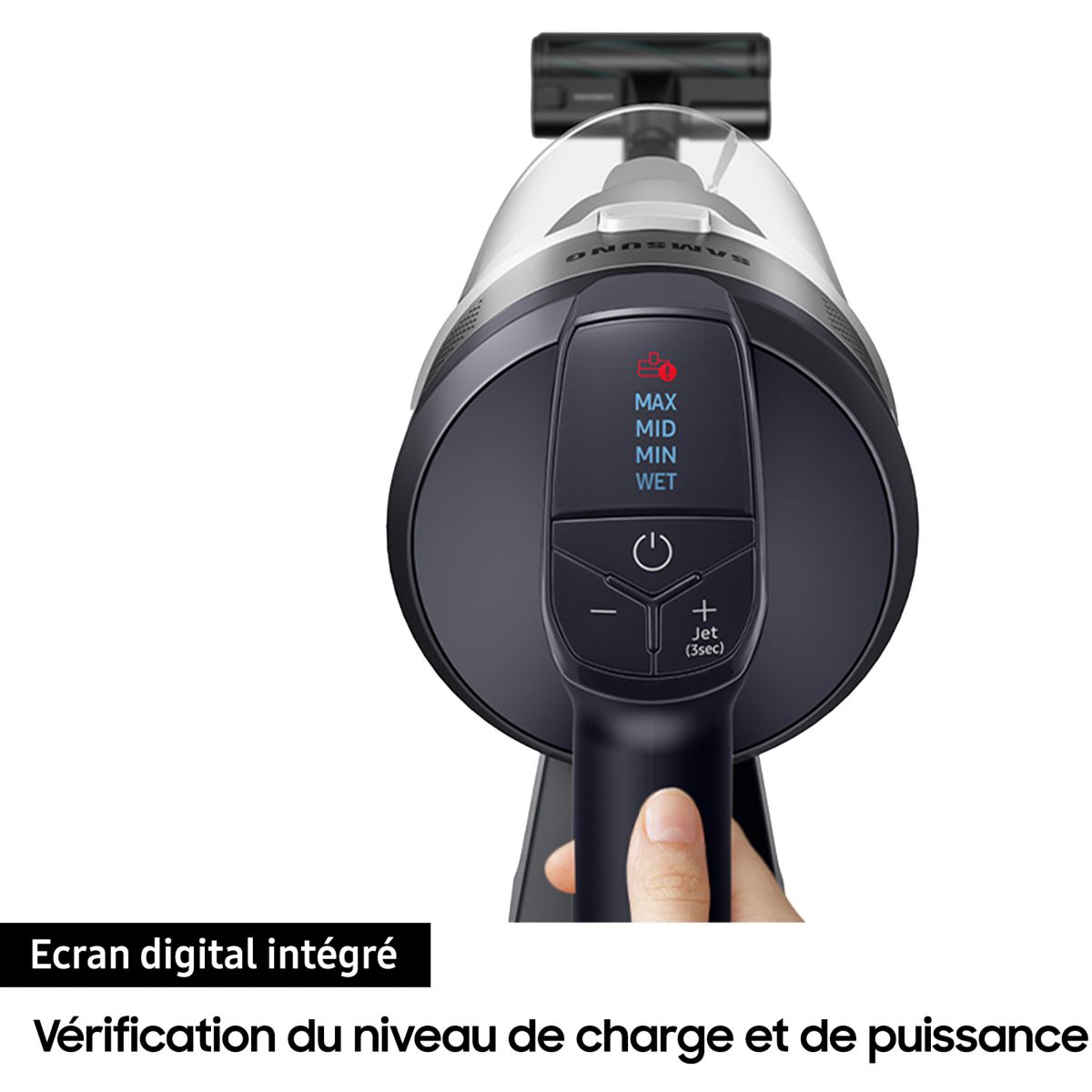 Aspirateur balai Jet 75E Pro Silver VS20B75BDR5 couleur unique, SAMSUNG
