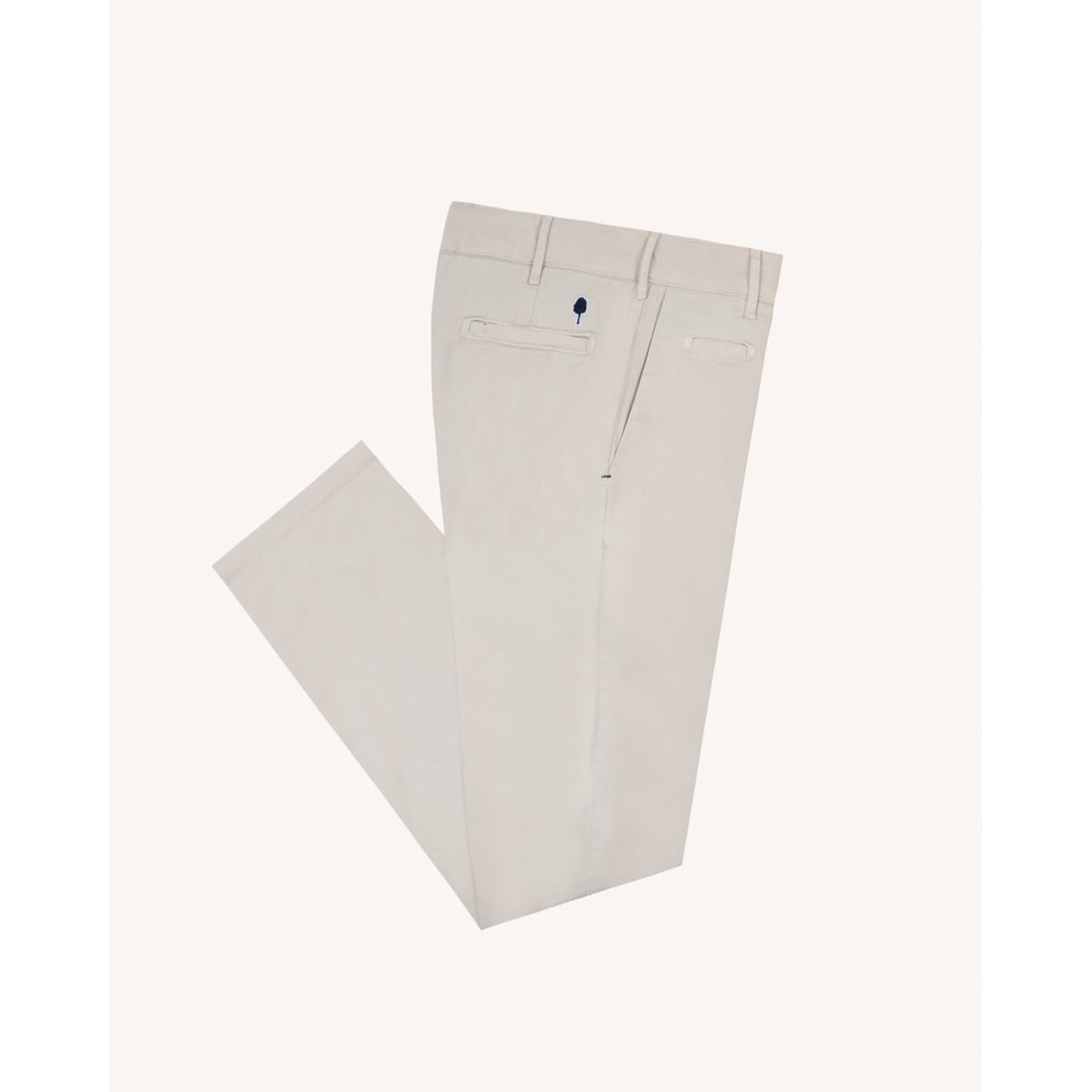Chino coupe fuselée BRIX ecru, FAGUO