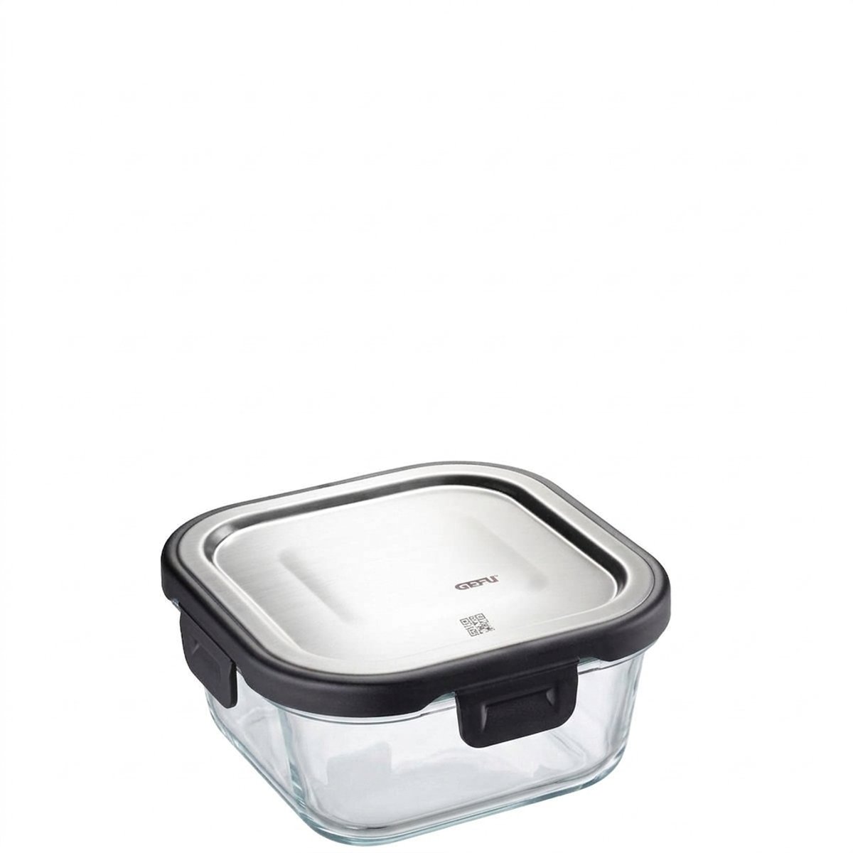 Boîte de conservation verre carré 500 ml MILO transparent, GEFU