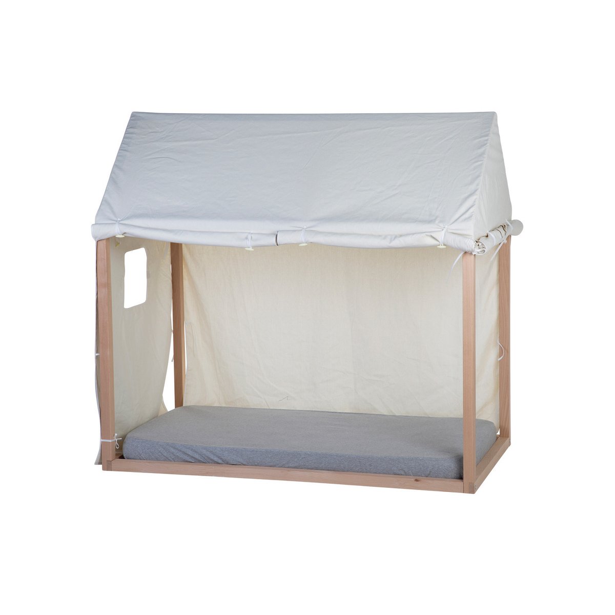 Toile pour lit cabane 70x140 cm blanc, CHILDHOME