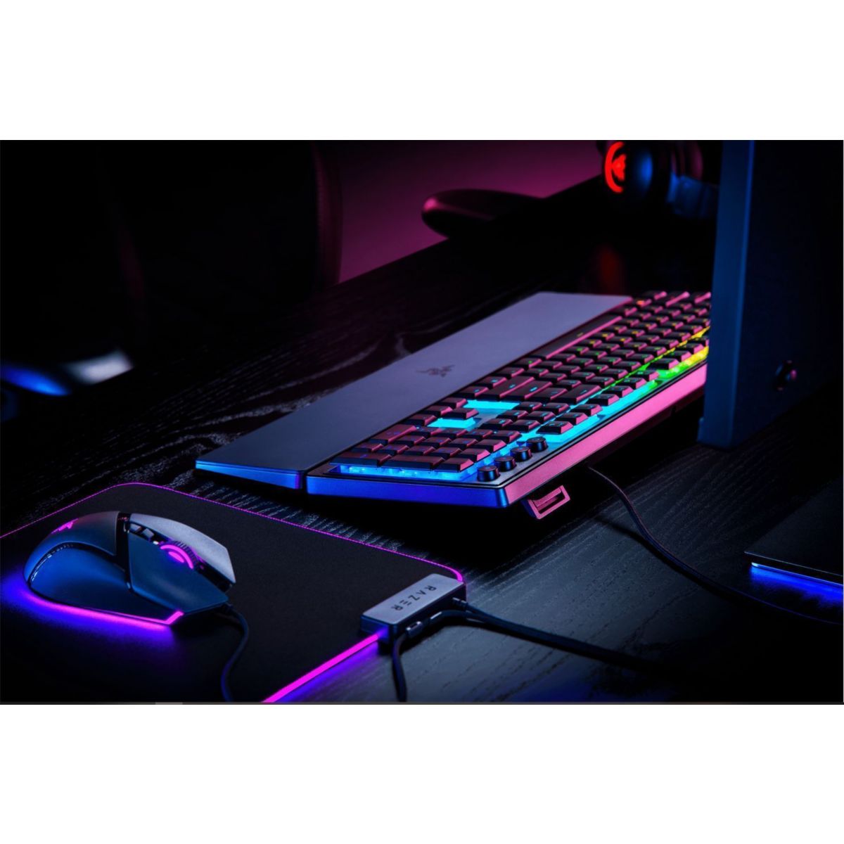 Clavier gamer ORNATA V3 noir, RAZER