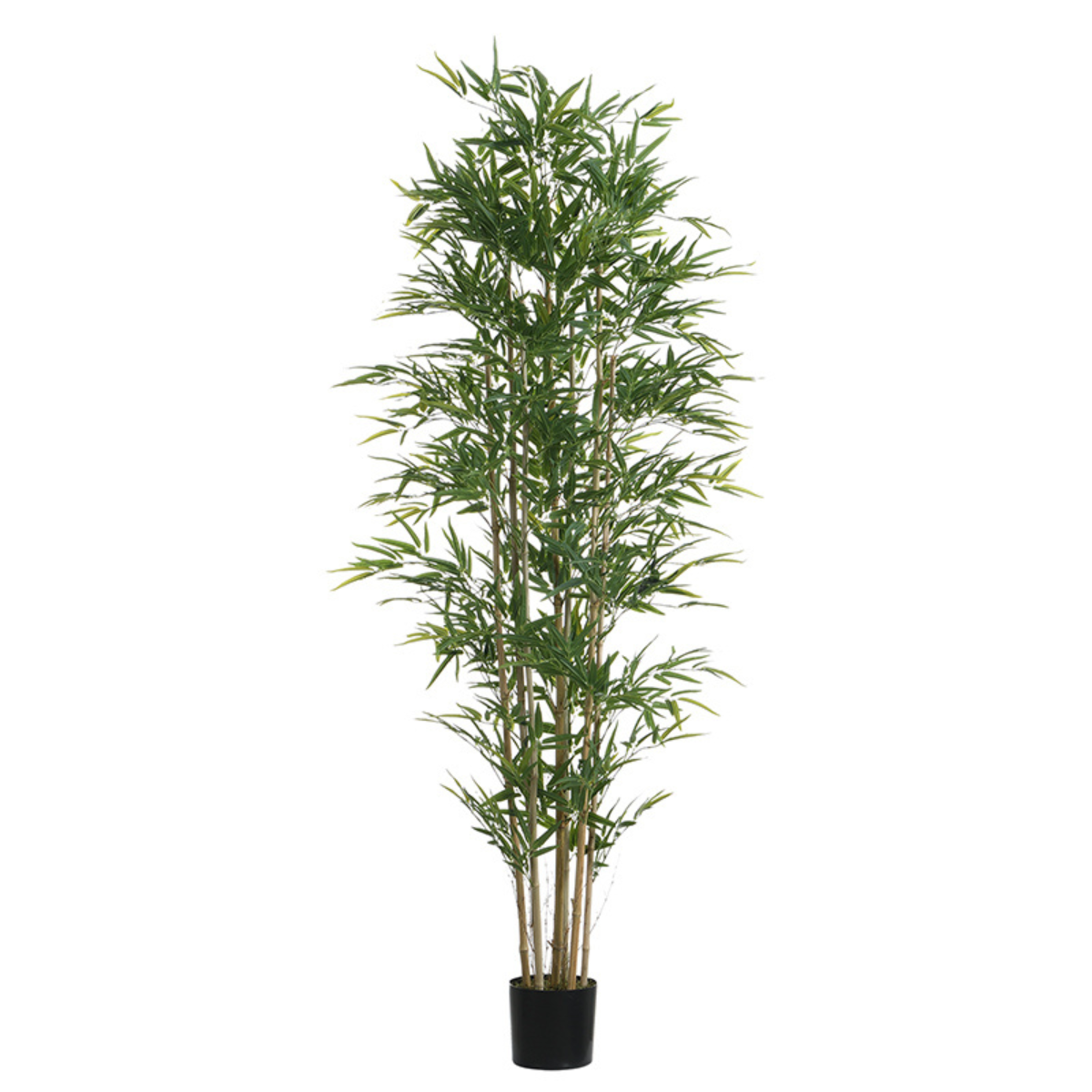 Bambou en pot artificiel H210 vert, SIA DECO