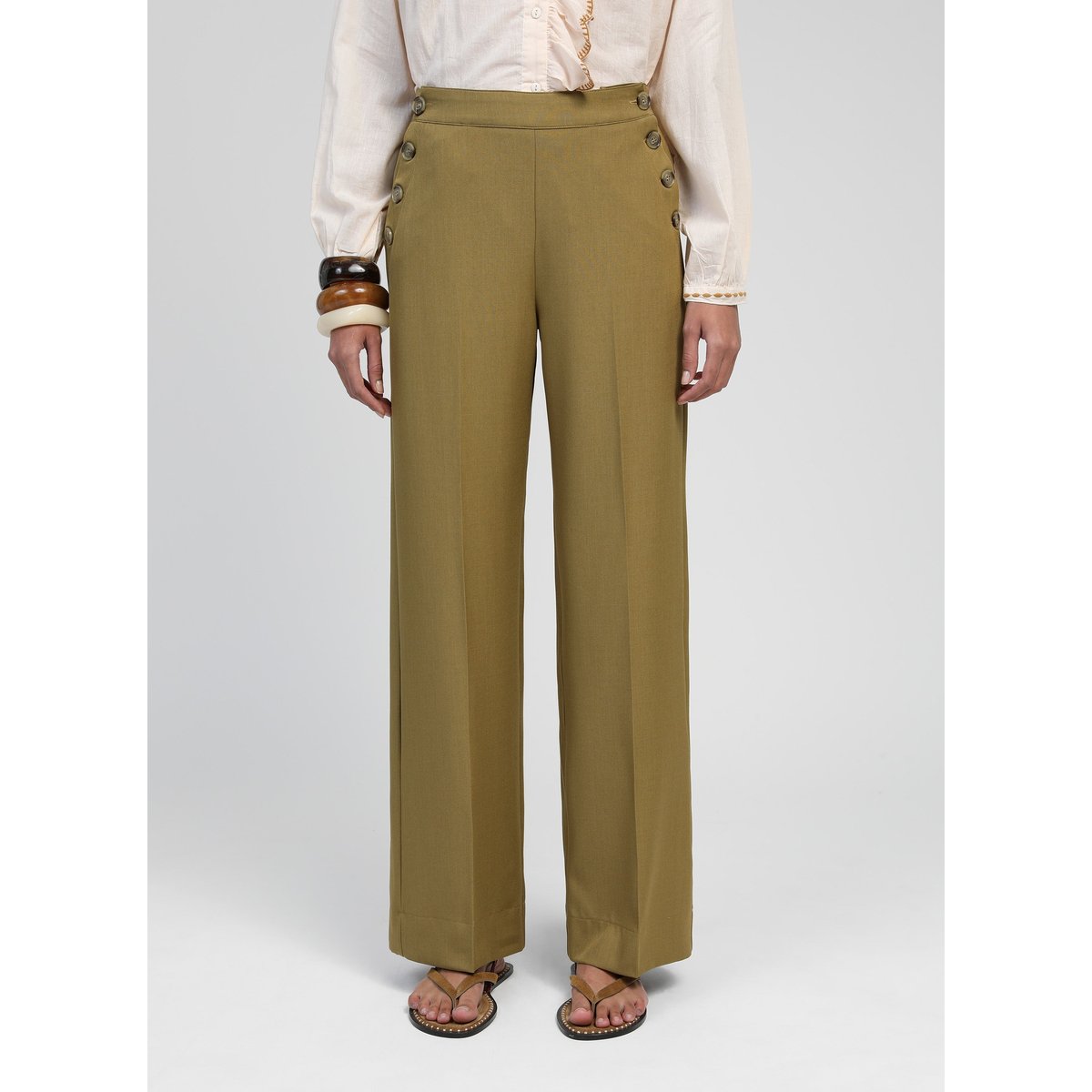 Pantalon PONARY olive, AN'GE